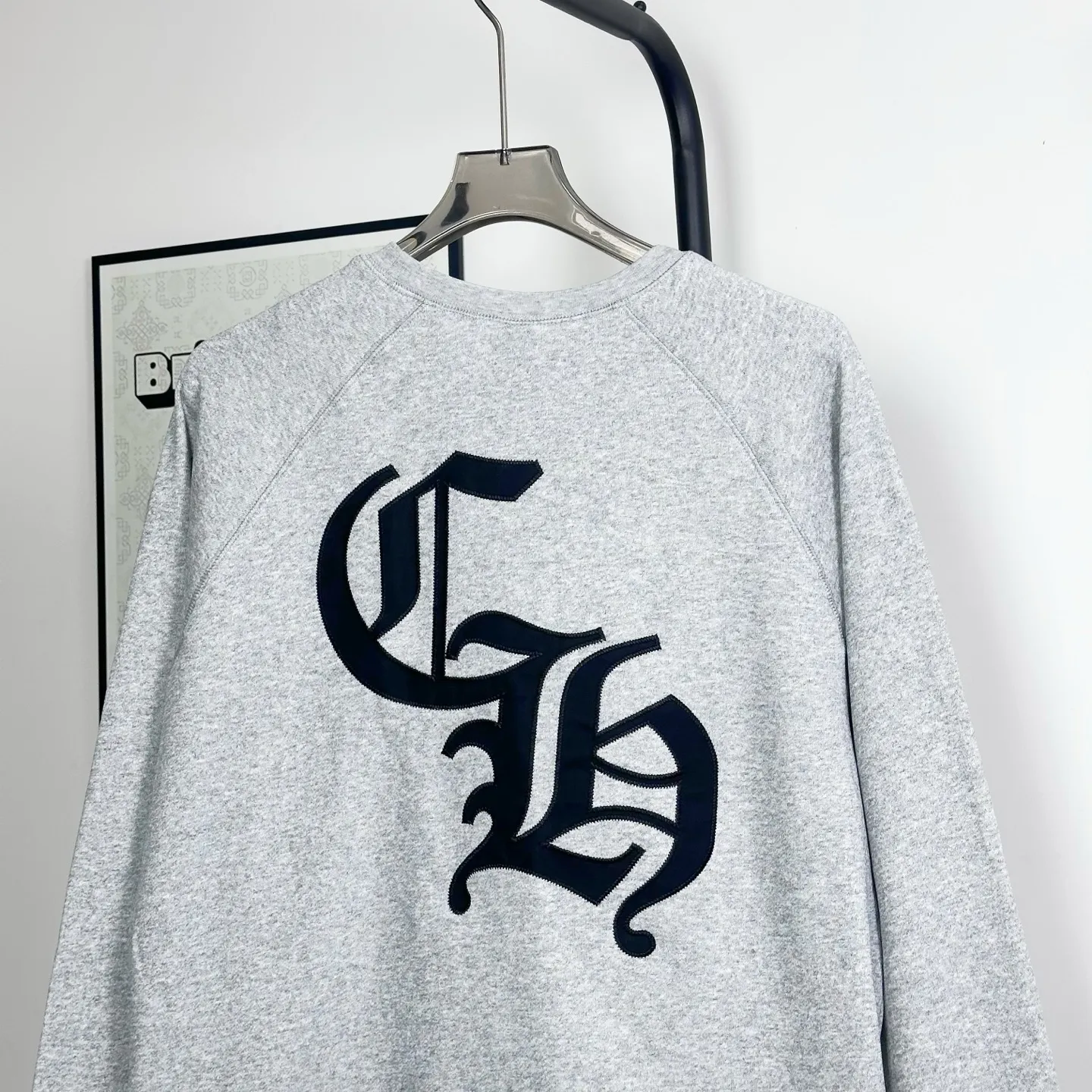 :BB 42 CH （Gray） 29, ， CH Logo Retro ， Chrome Hearts ， 。 Size:S-XL